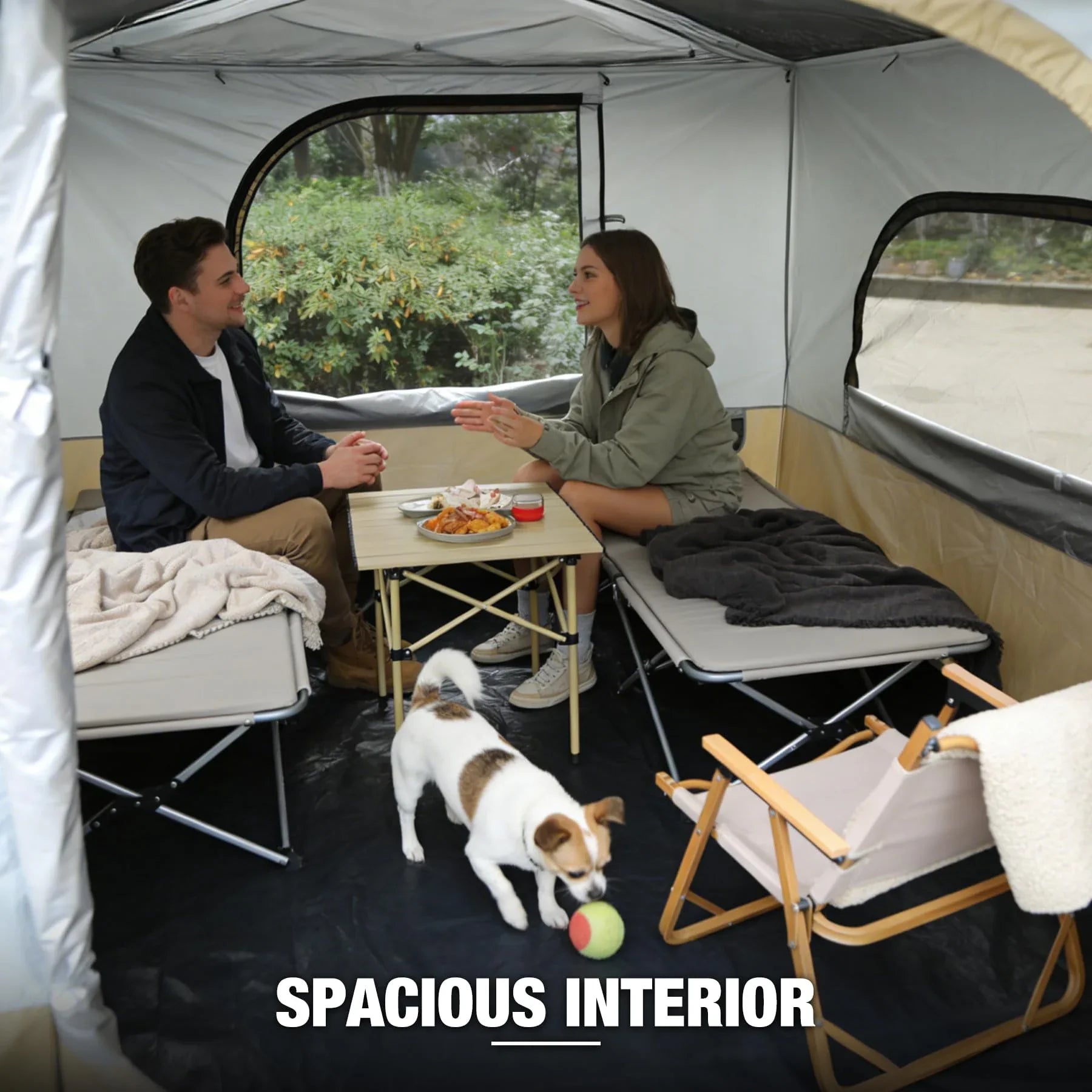 Camping Cube Inner Tent for 10'x10' Pop Up Canopy (Canopy not Included)