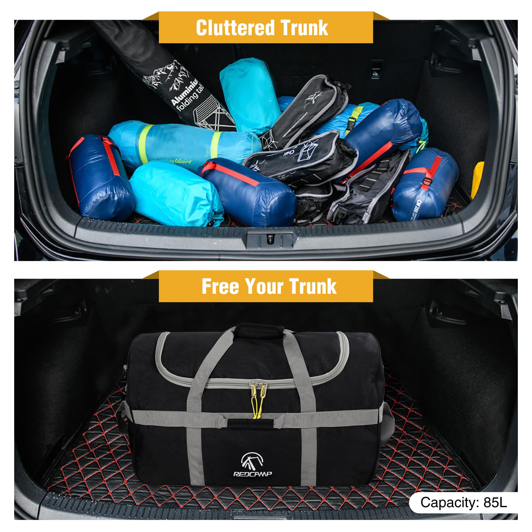 Foldable Wheeled Duffle Bag 85L / 120L