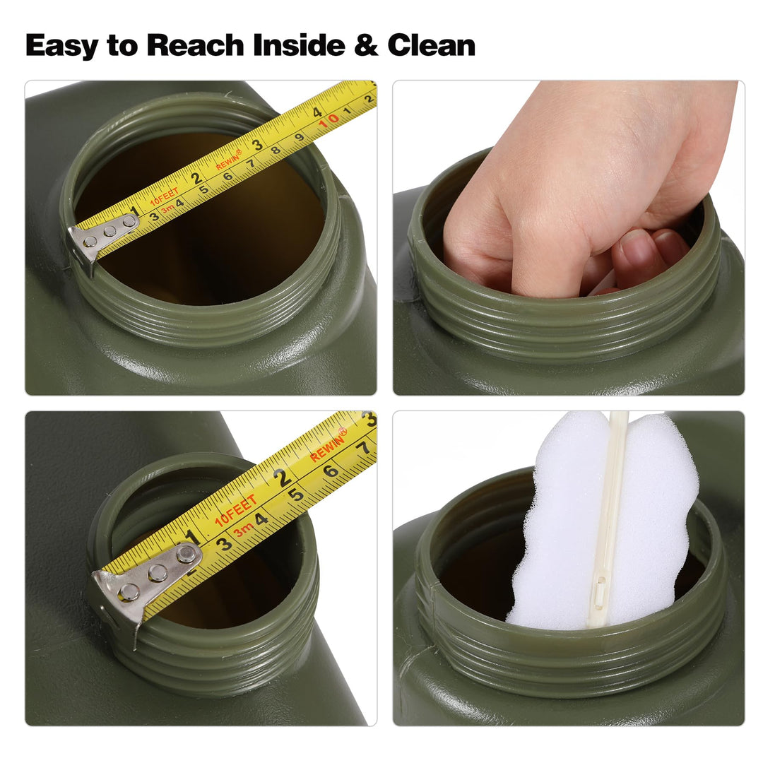 4 Gallon  / 18.5L Portable Water Container with Spigot