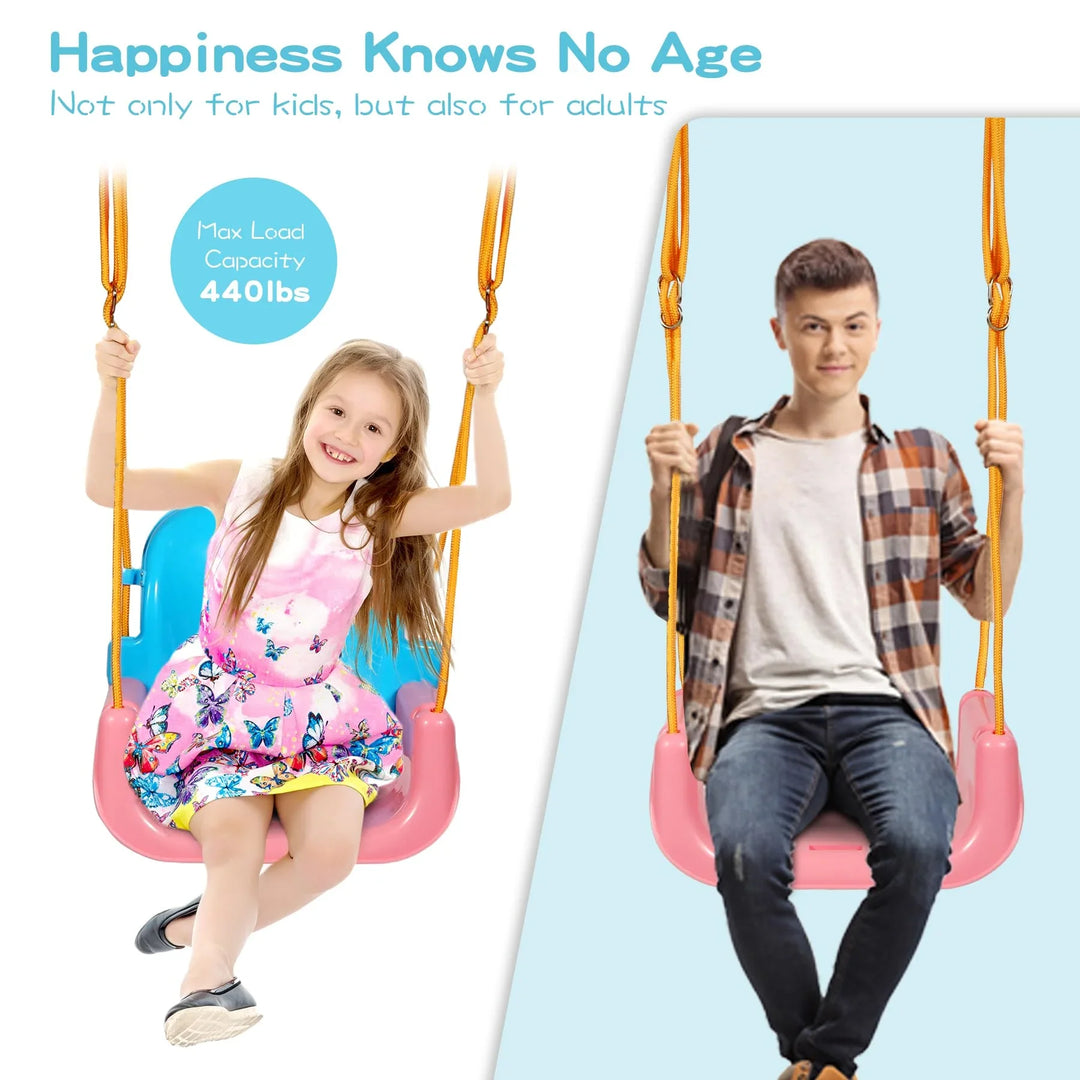 3-in-1 Grow-With-Me Adjustable Swing Seat