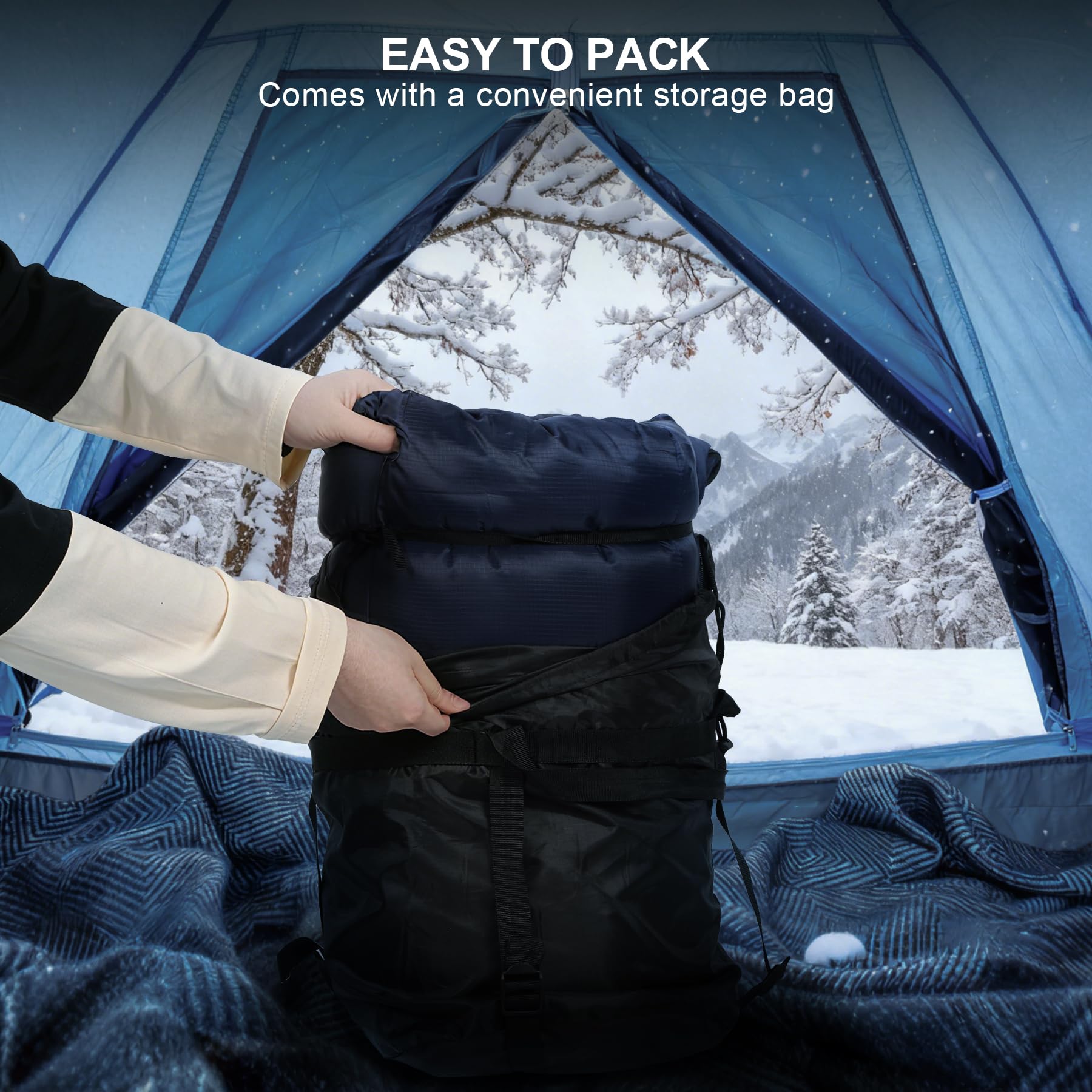 Heated Sleeping Bag with 3 Temperature