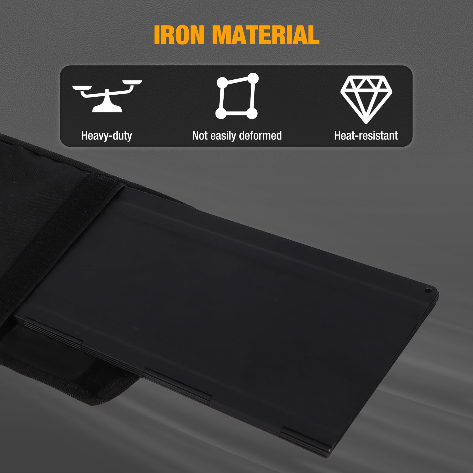 Extra Tall 8-Plate Stove Windscreen