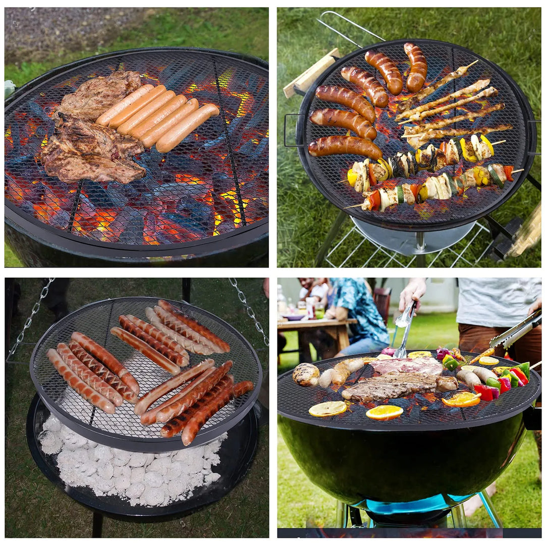 Foldable Fire Pit Grill Cooking Grate with Handle - Redcamp