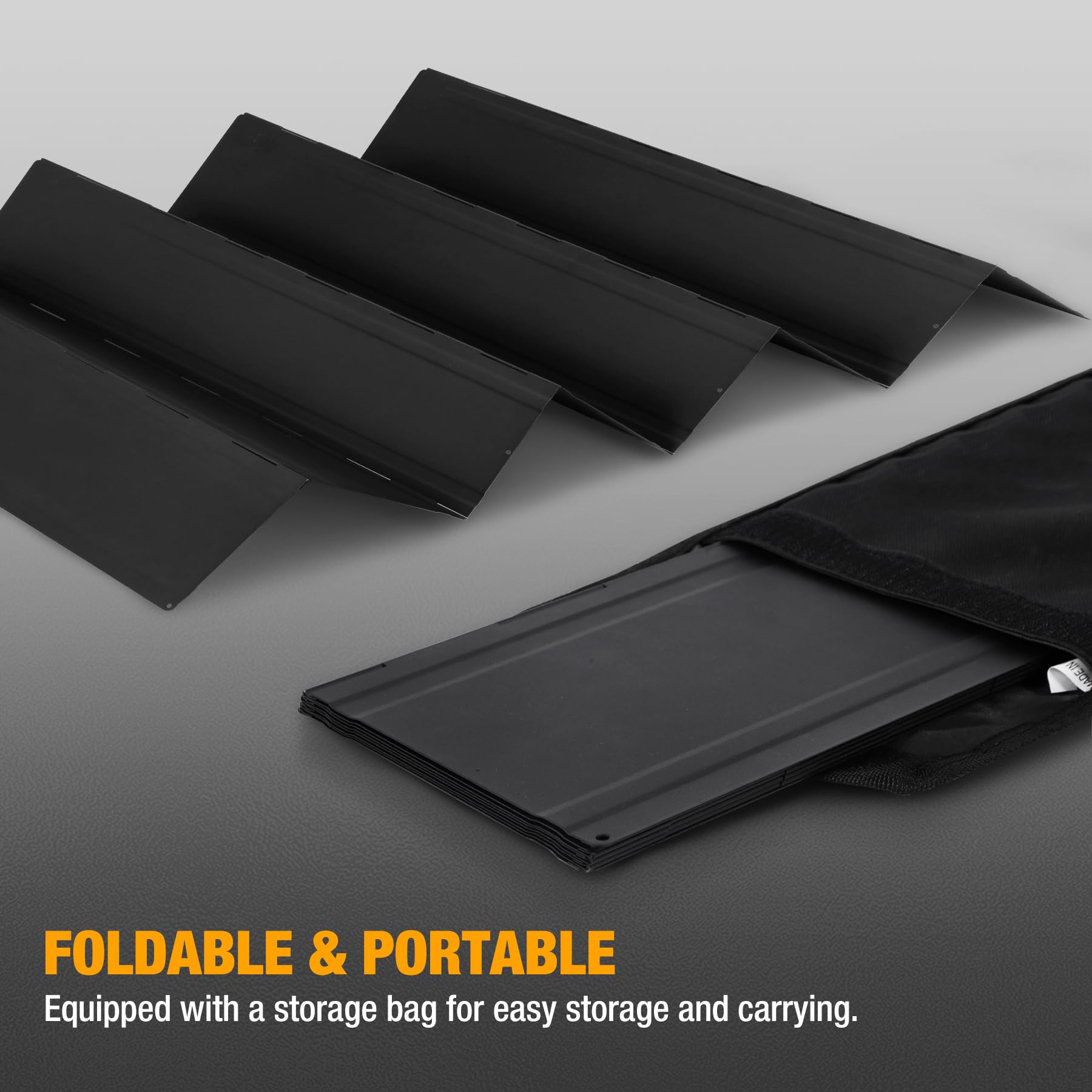 Extra Tall 8-Plate Stove Windscreen