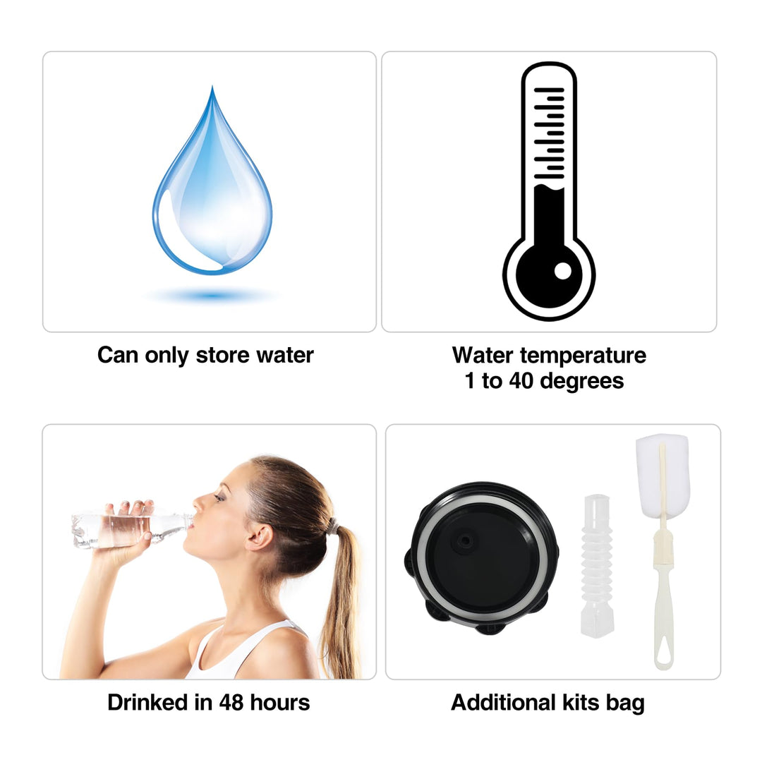 4 Gallon  / 18.5L Portable Water Container with Spigot