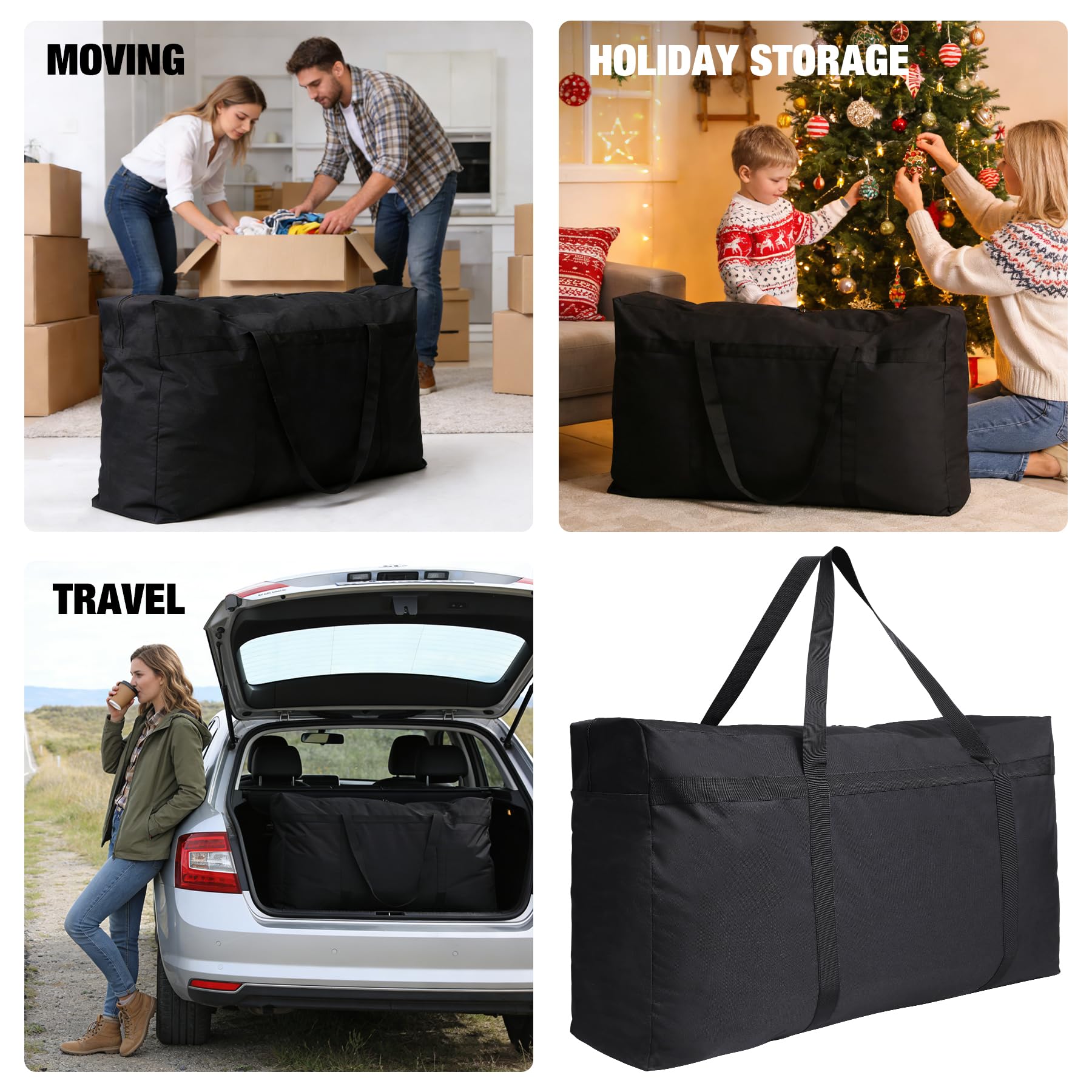 REDCAMP large rolling duffle bag bag handled beside boxes