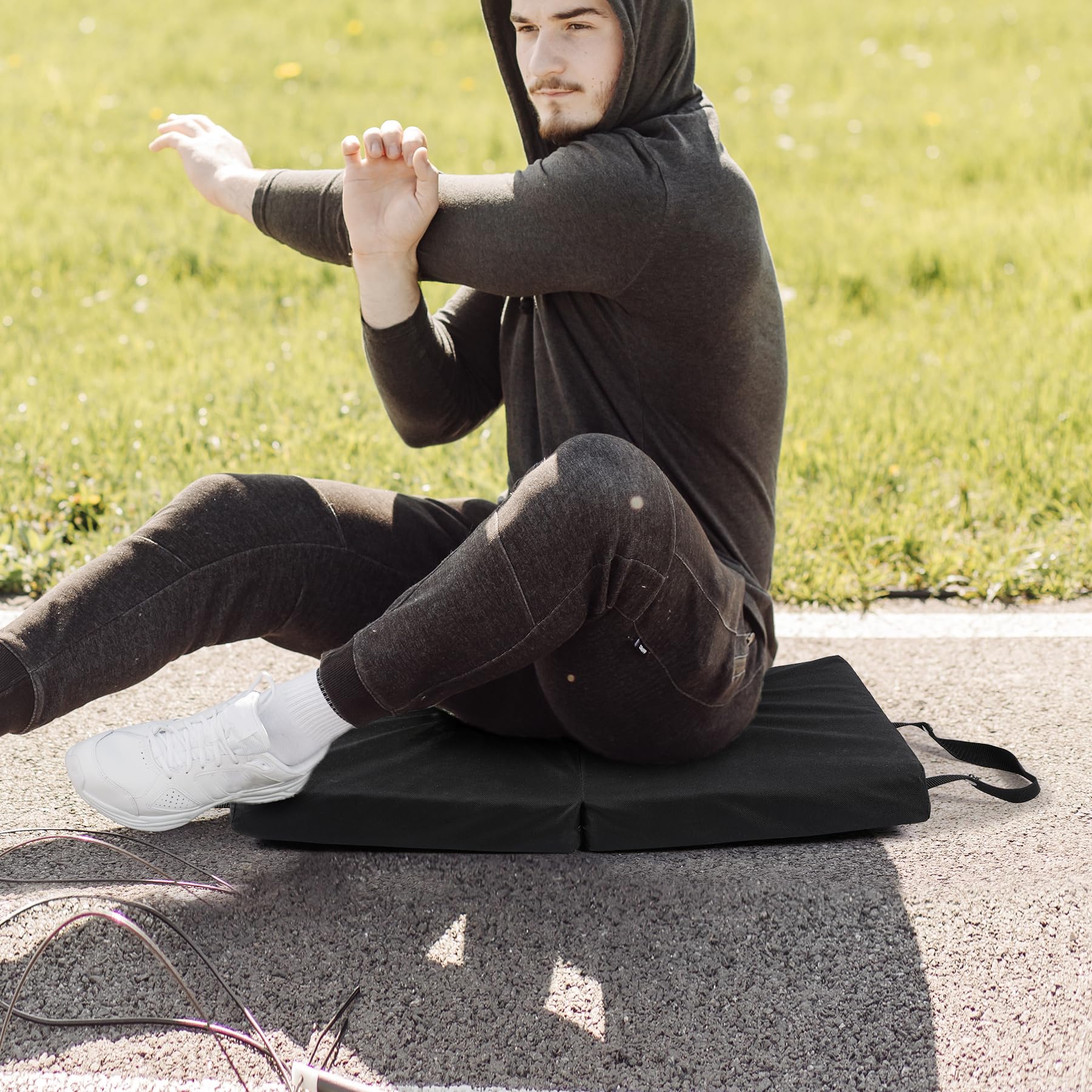 Foldable 4D Air Fiber Kneeling Pad