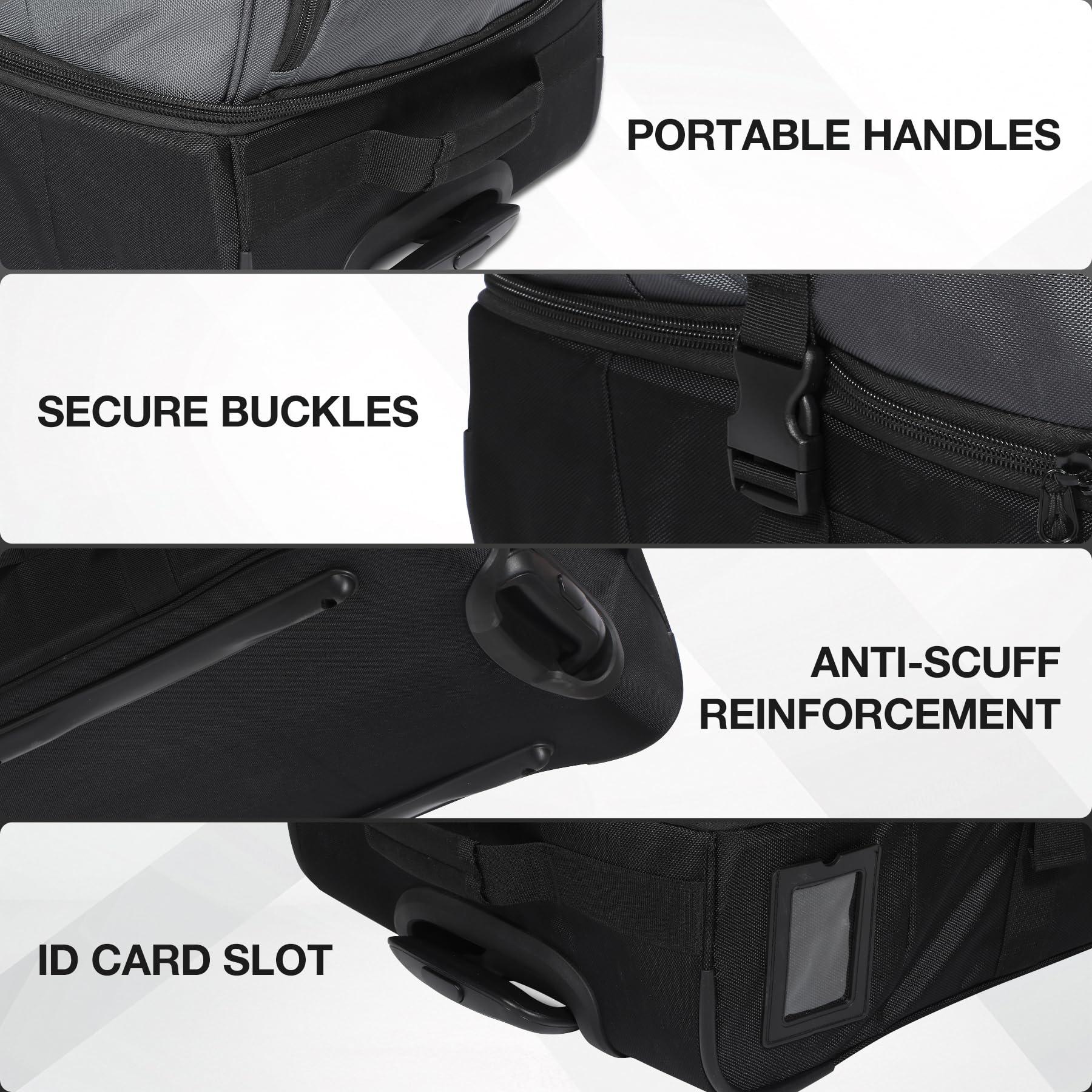 Heavy-Duty Rolling Travel Duffle