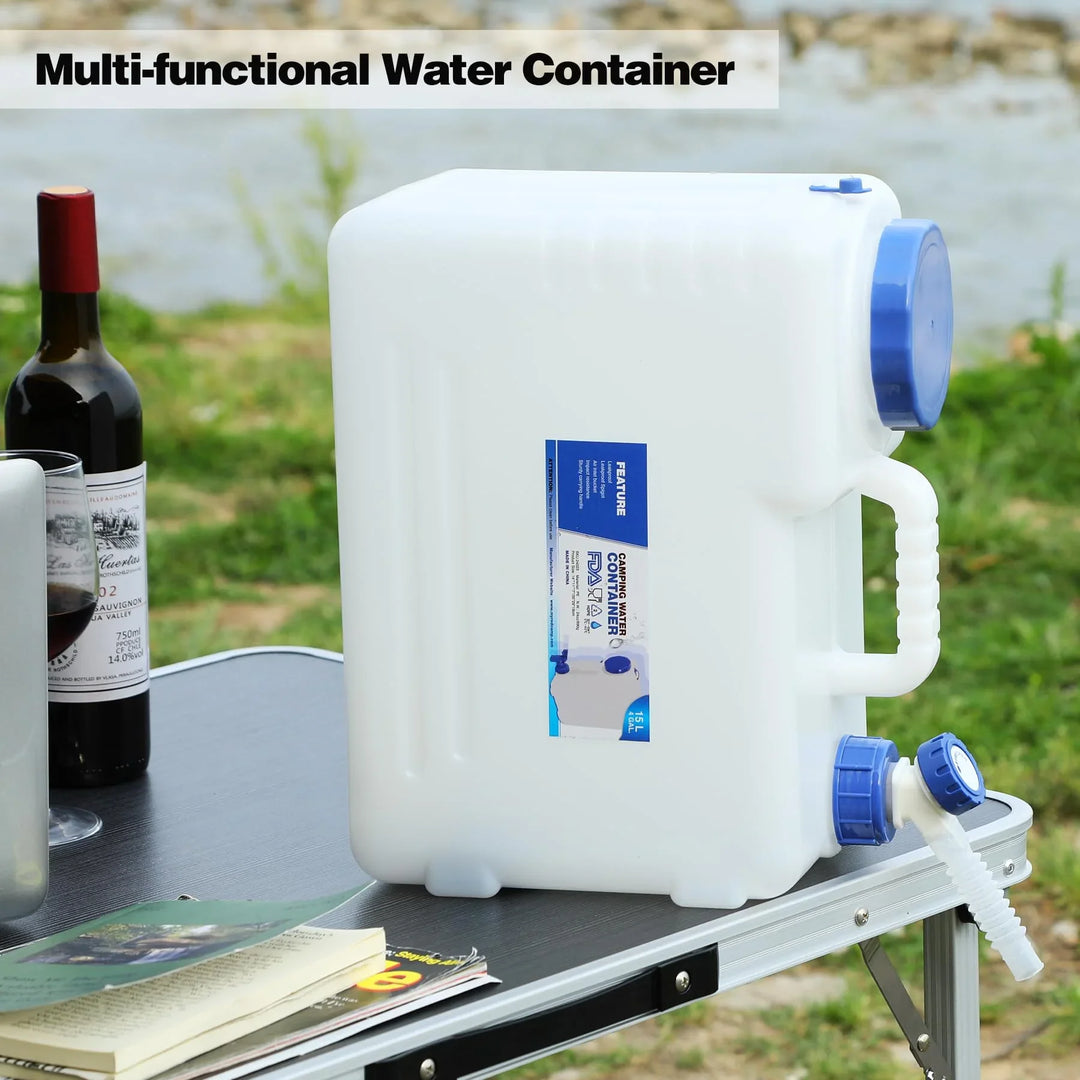 Portable Water Container with Spigot