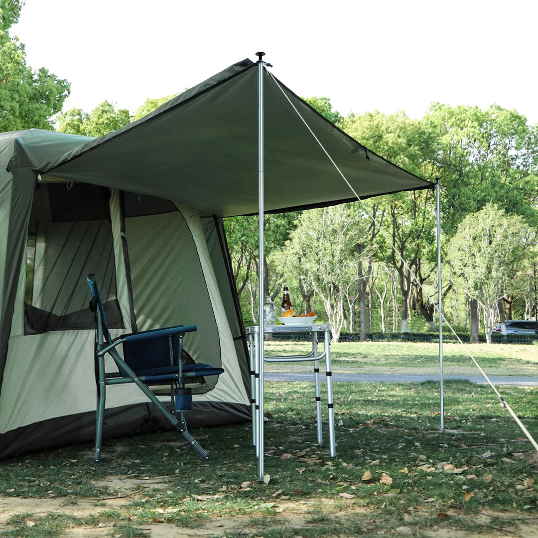 Aluminum Adjustable Telescoping Tarp Poles