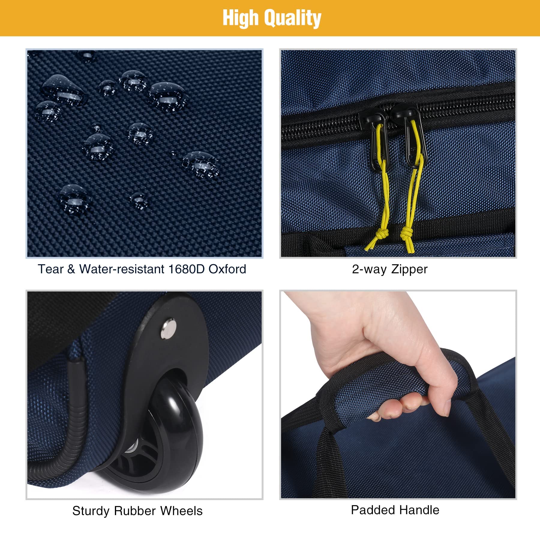 Foldable Wheeled Duffle Bag 85L / 120L