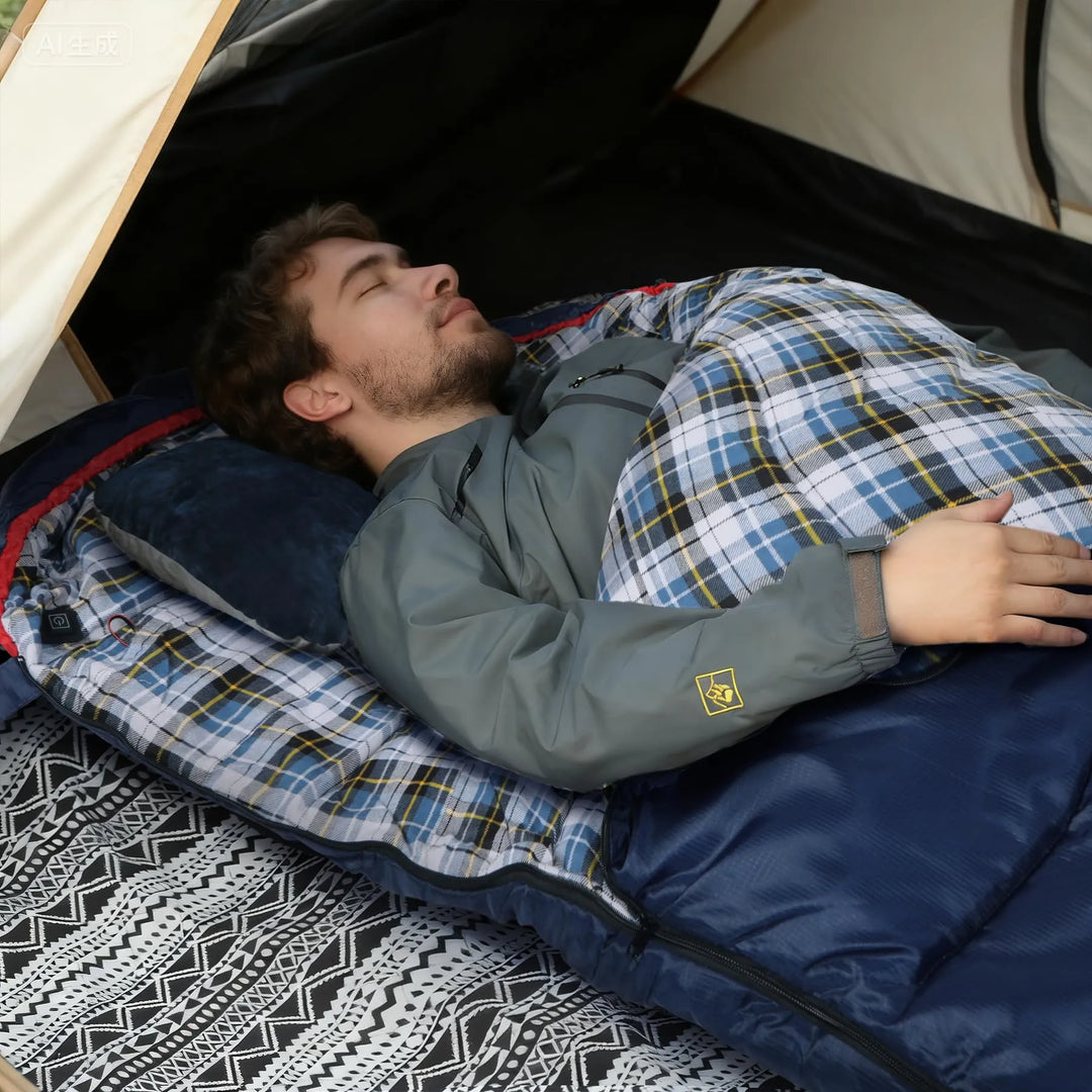 Heated Sleeping Bag with 3 Temperature