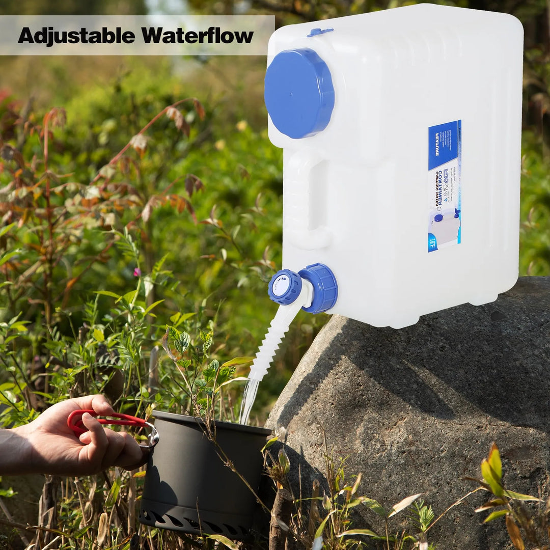 Portable Water Container with Spigot