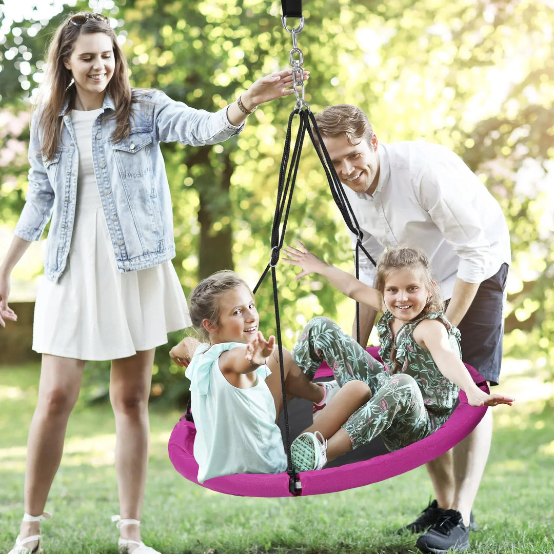40"/43'' Large Round Flying Saucer Tree Swing