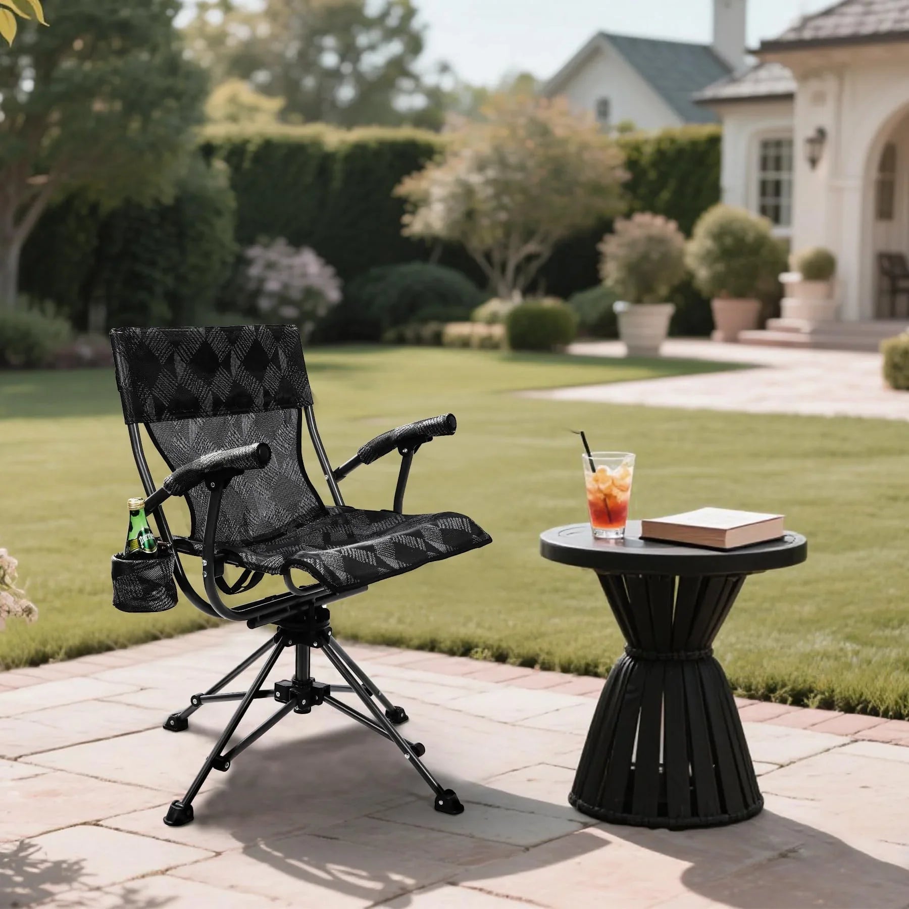 Silla de caza giratoria de 360 ​​grados REDCAMP para persianas