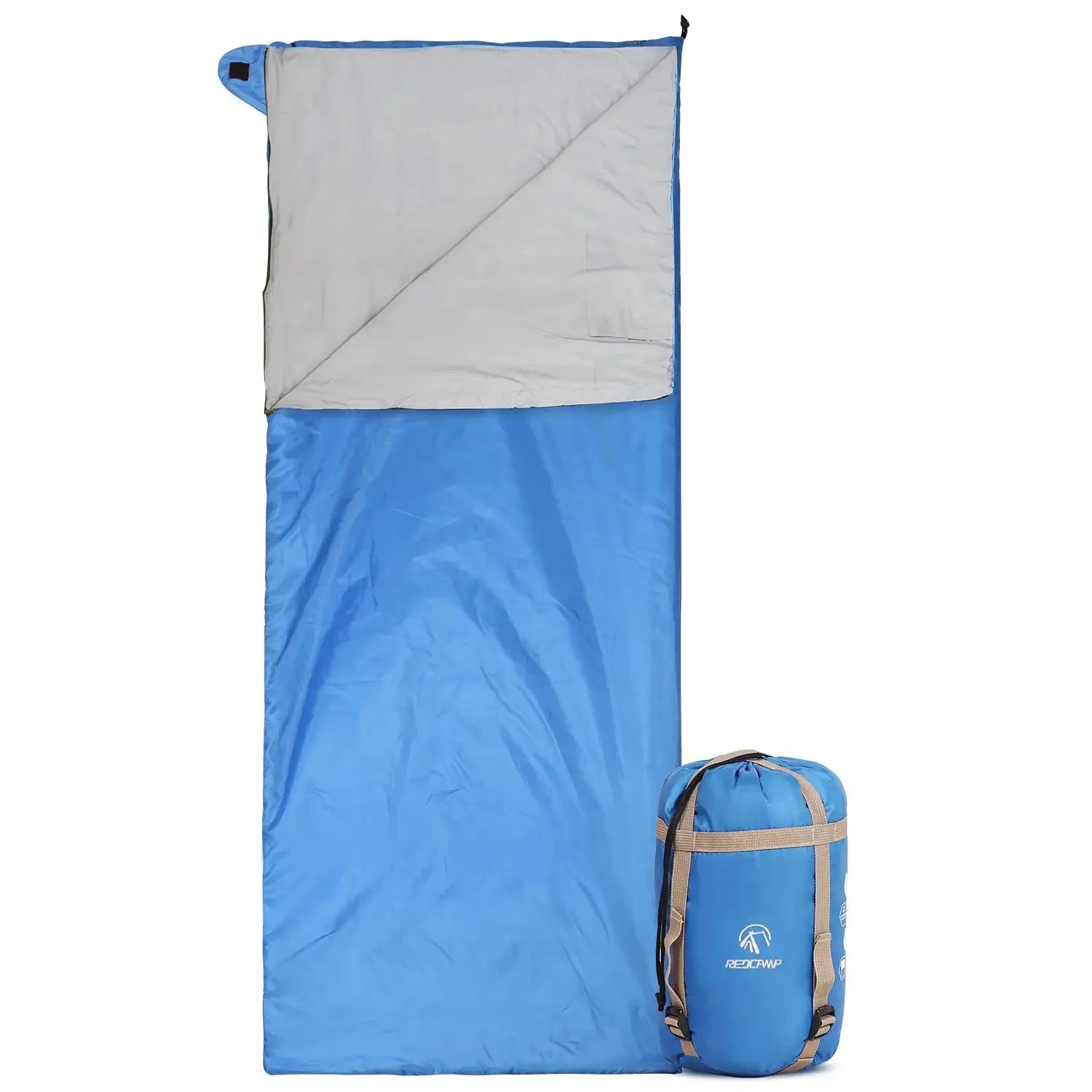 Camera Bag Rundown Redcamp Ultralight Warm Weather Sleeping Bag with Compression Sack