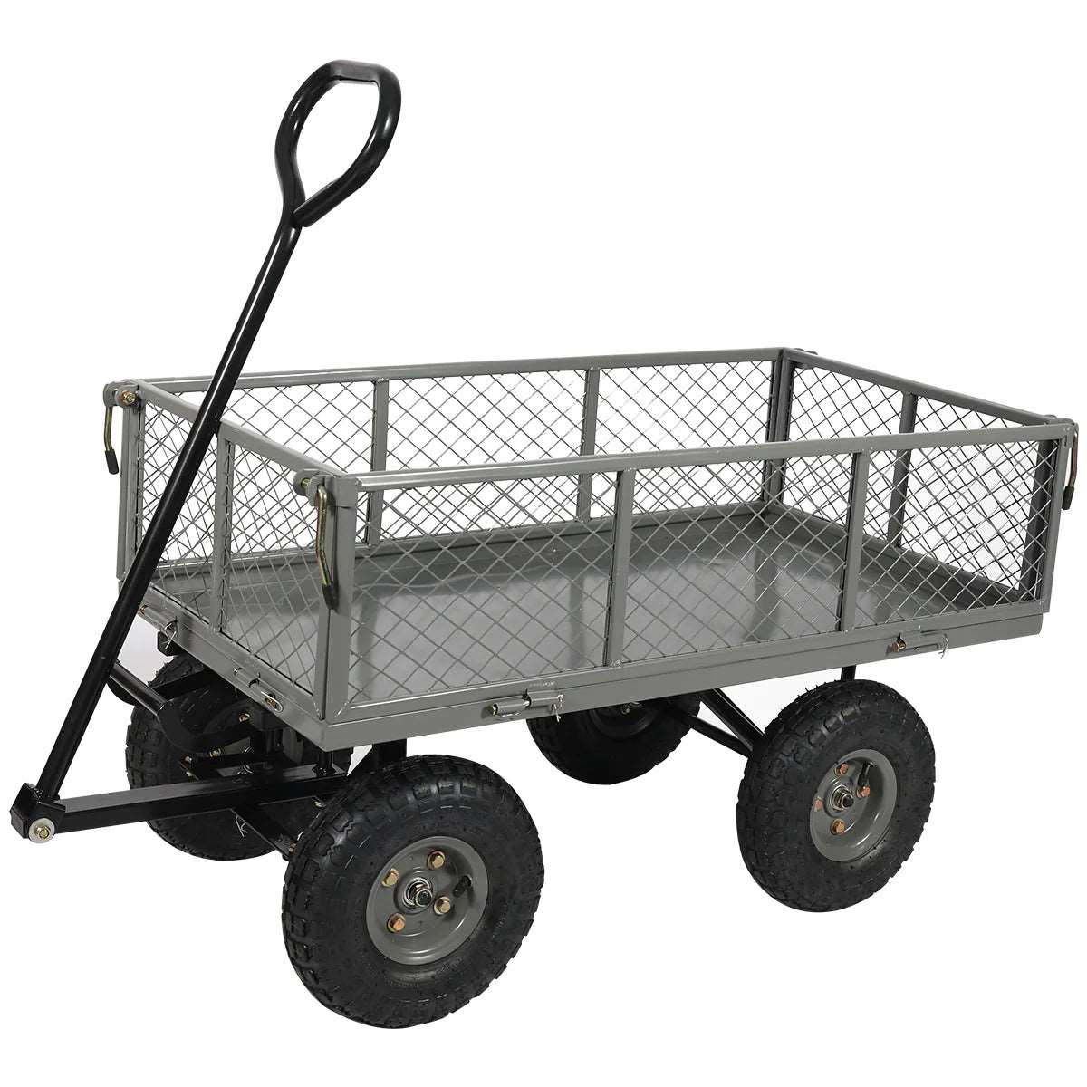 Mesh Steel Garden Cart