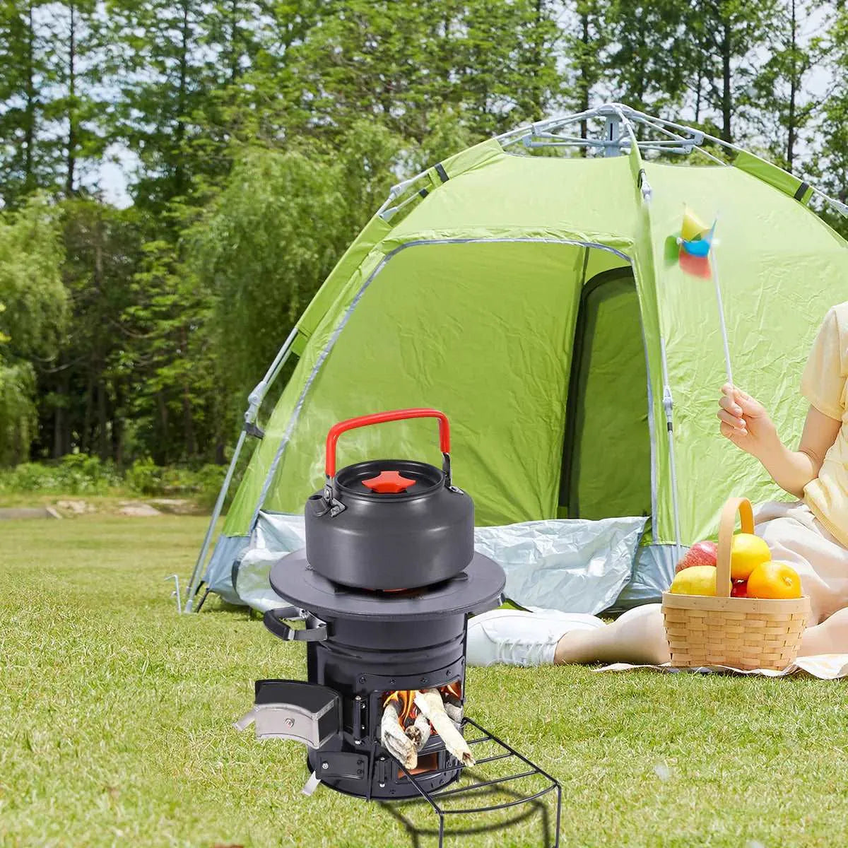 Mini Rockey Lineslife Rocket Stove Portable, Mini Rocket Stove For Cooking