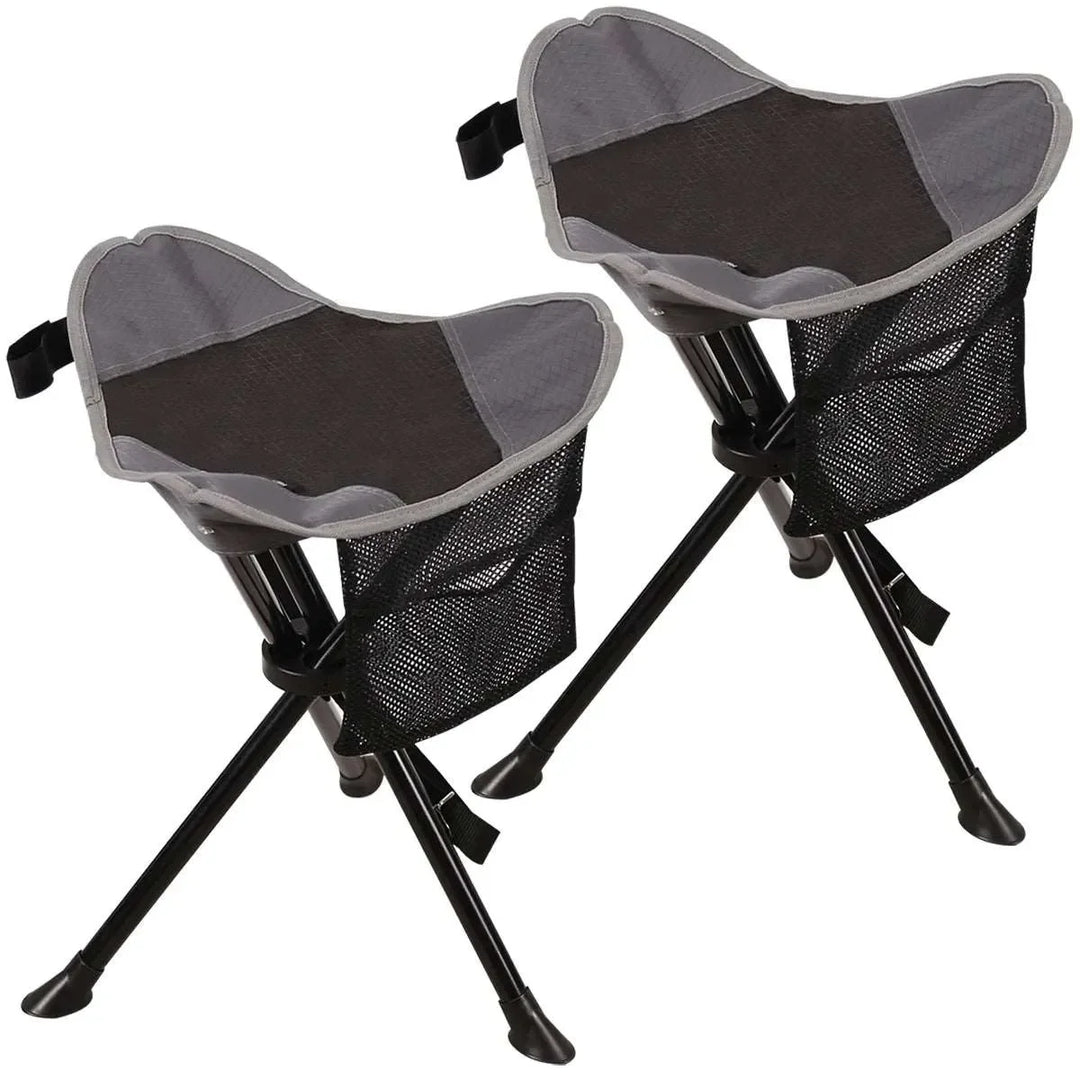 Lightweight 3 Legged Tripod Camp Stool - Redcamp