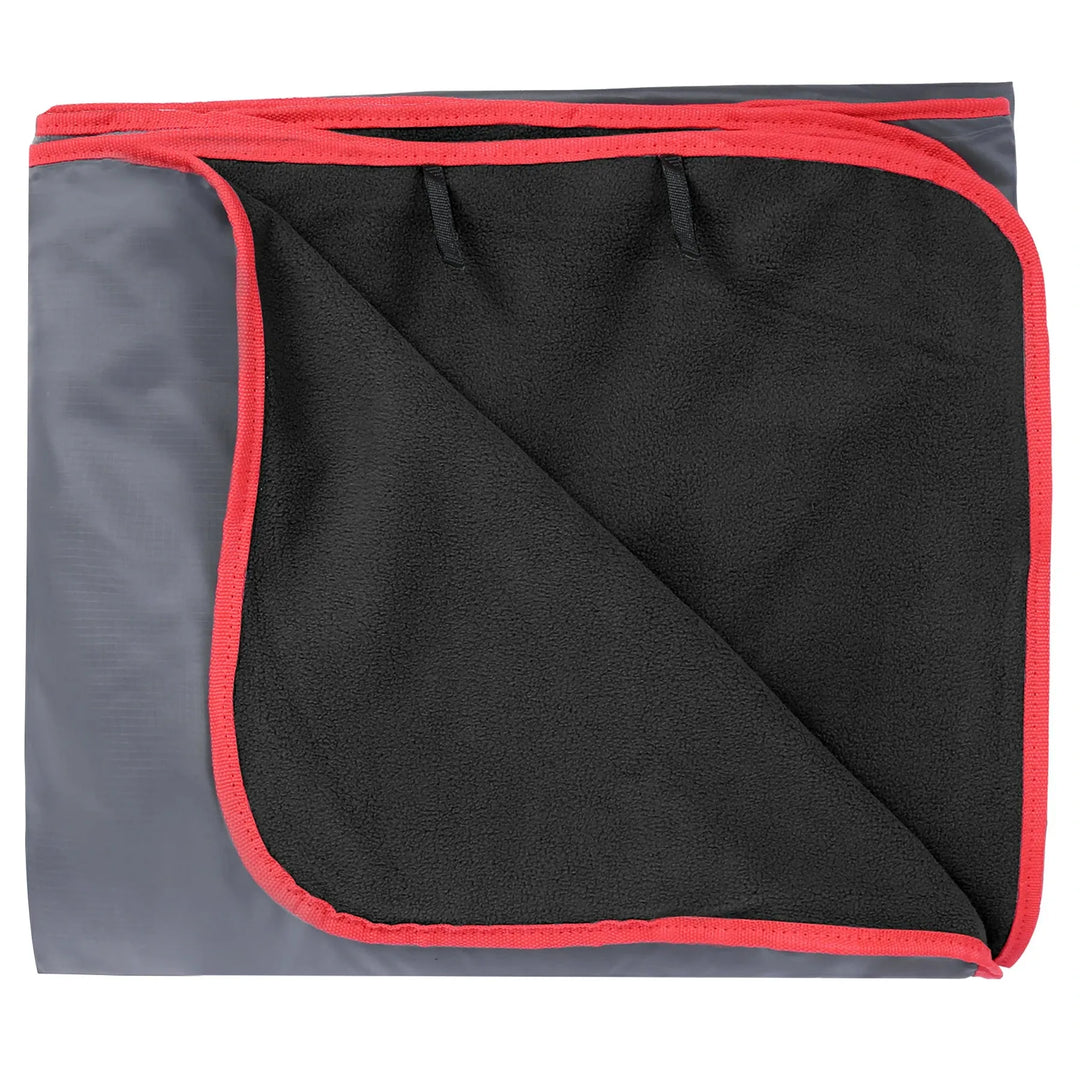 Outdoor Waterproof Blanket with Warm Fleece - Redcamp