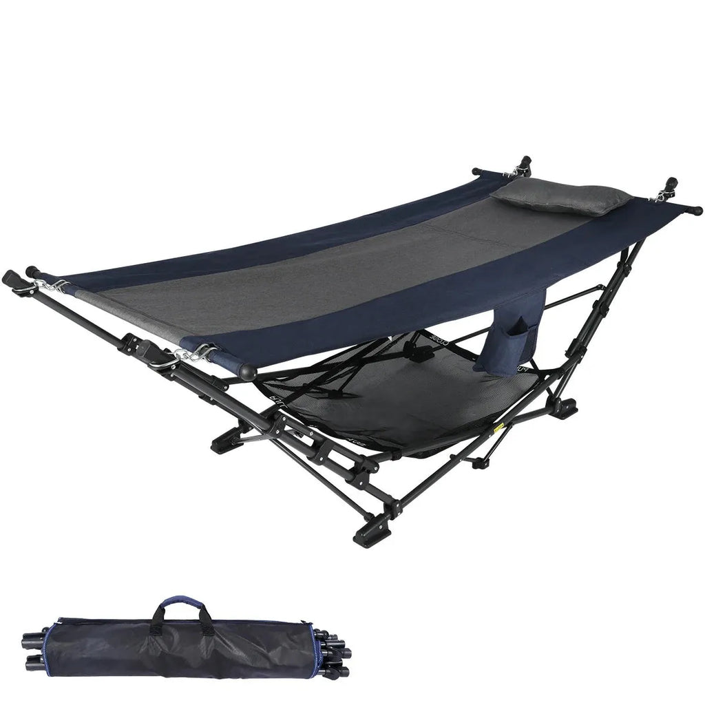 Bo-Camp Hover Travel-Hängematte – Rot, Aus Fallschirmseide, Mit Karabiner