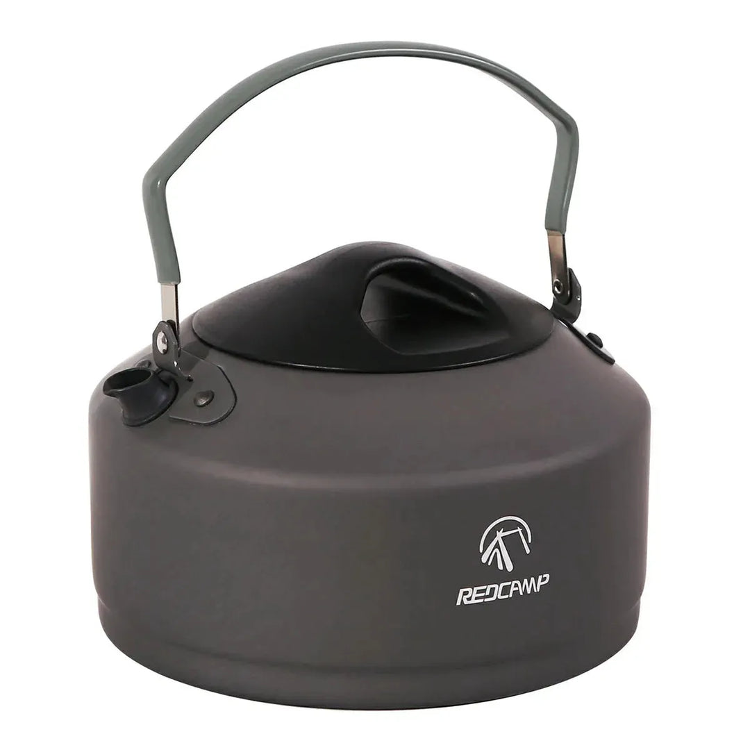 Aluminum Outdoor Camping Kettle with Carrying Bag - Redcamp