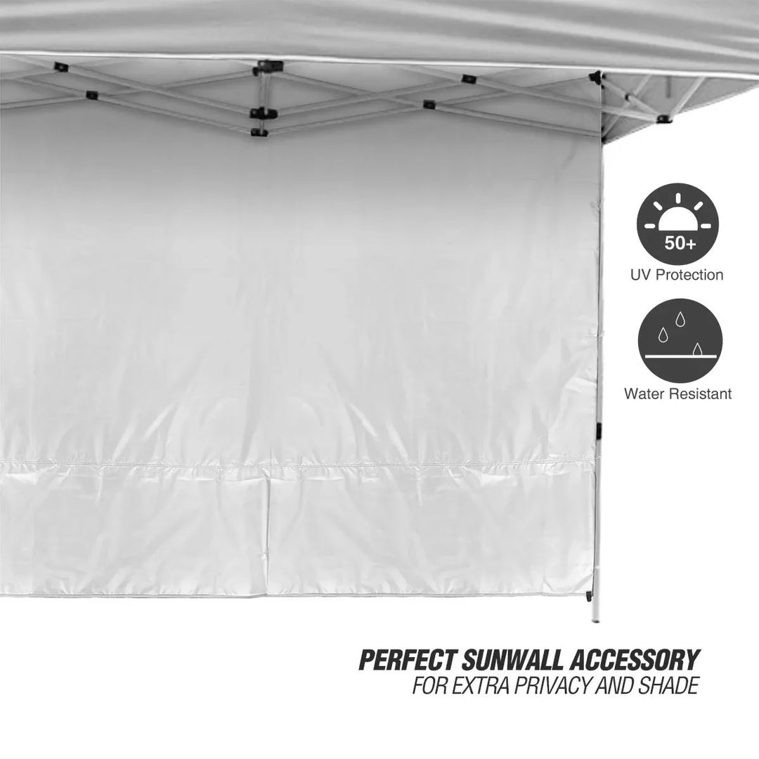 10x6.2ft Instant Canopy Sidewall for 10x10ft Pop Up Canopy - Redcamp