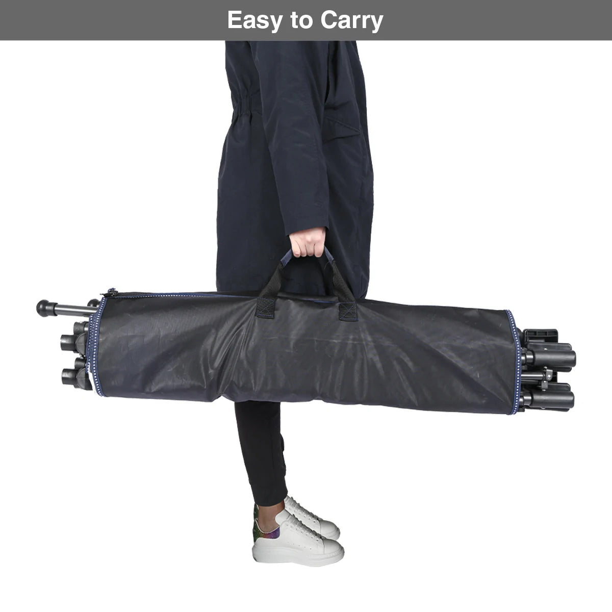 Portable Hammock with Stand and Carrying Bag