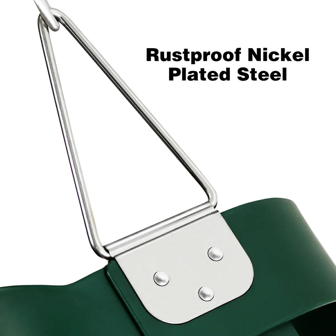 High Back Toddler Bucket Swing Seat with Coated Chains - Redcamp