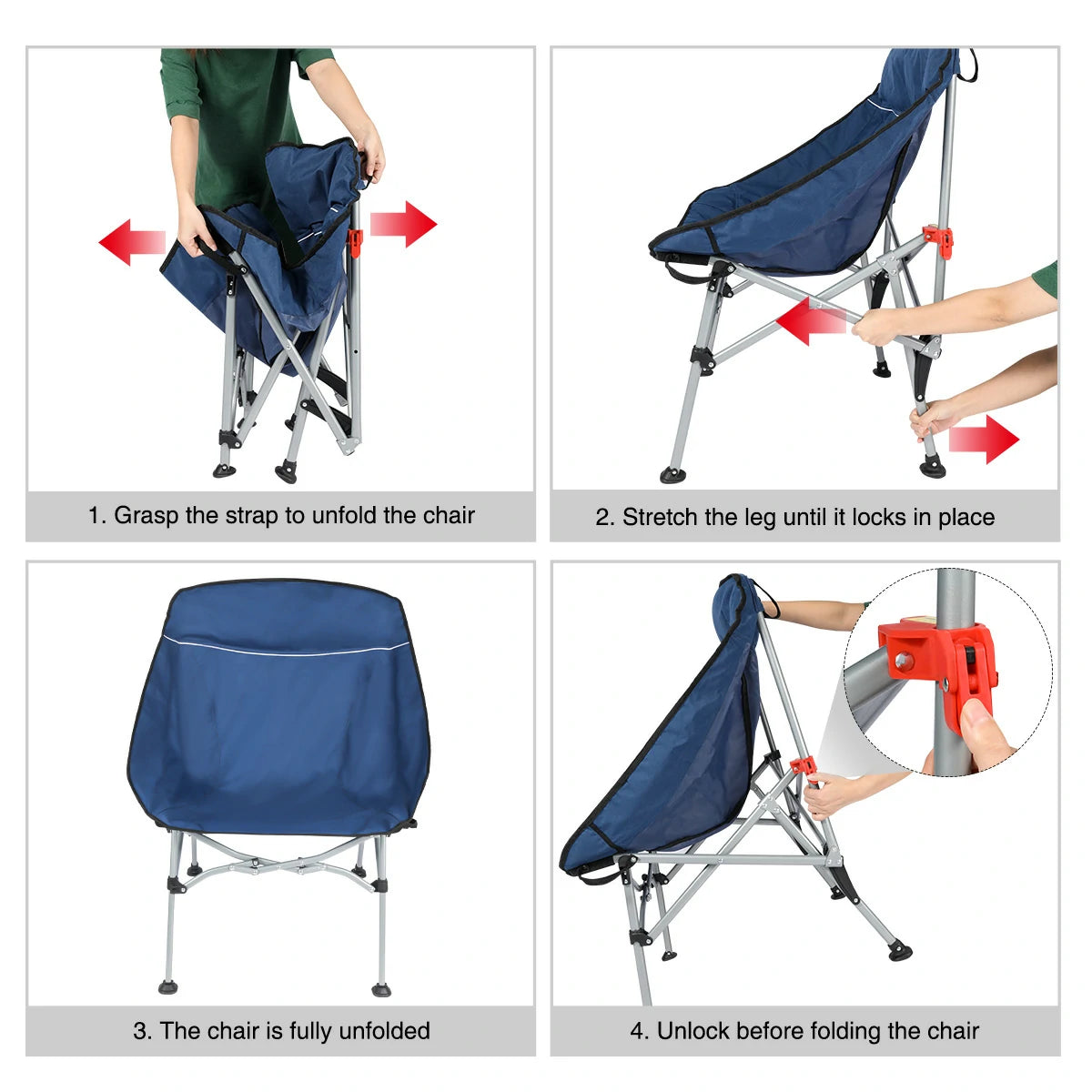Portable Compact Backpacking Chair