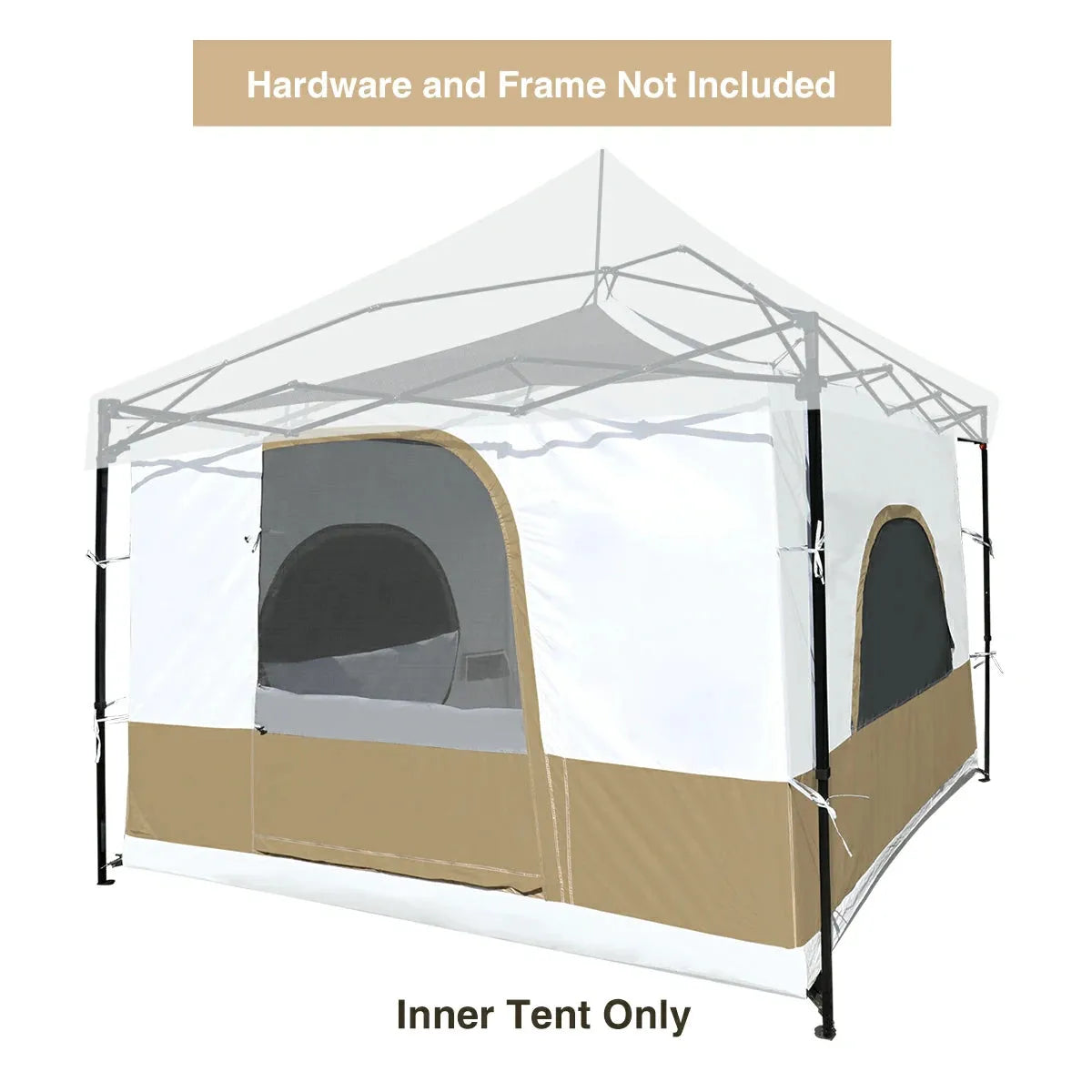 REDCAMP Telone Impermeabile Per Campeggio, 210D Oxford, 2,8x2,8m, Leggero E Portatile, Per Tenda, Picnic E Spiaggia, Con Custodia