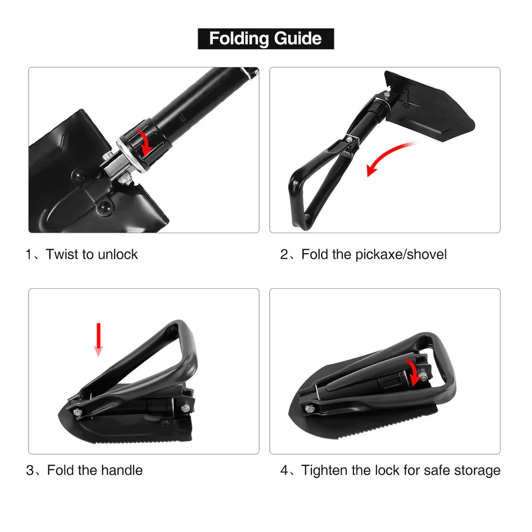 Military Folding Camping Shovel - Redcamp